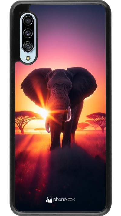 Coque Samsung Galaxy A90 5G - Elephant Sunrise Beauty