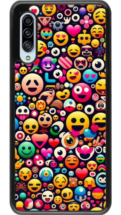 Coque Samsung Galaxy A90 5G - Emoji Mix Color