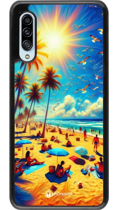 Coque Samsung Galaxy A90 5G - Été Paradis Paint