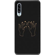 Coque Samsung Galaxy A90 5G - Grey magic hands