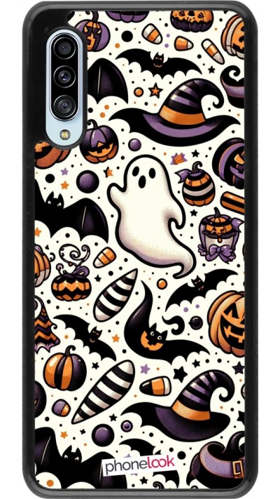 Coque Samsung Galaxy A90 5G - Halloween 2024 Cute Pattern