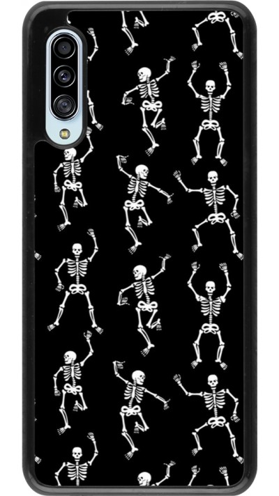 Coque Samsung Galaxy A90 5G - Halloween 2024 dancing skeleton