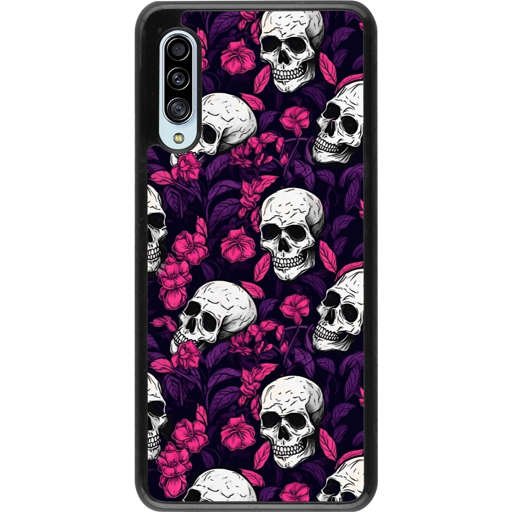 Coque Samsung Galaxy A90 5G - Halloween 2024 romantic skulls