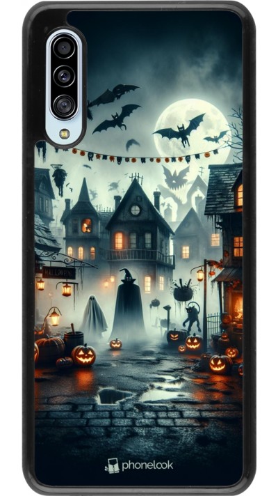 Coque Samsung Galaxy A90 5G - Halloween Spookville