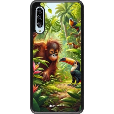 Coque Samsung Galaxy A90 5G - Jungle Tropicale Tayrona