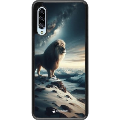 Coque Samsung Galaxy A90 5G - Le lion blanc