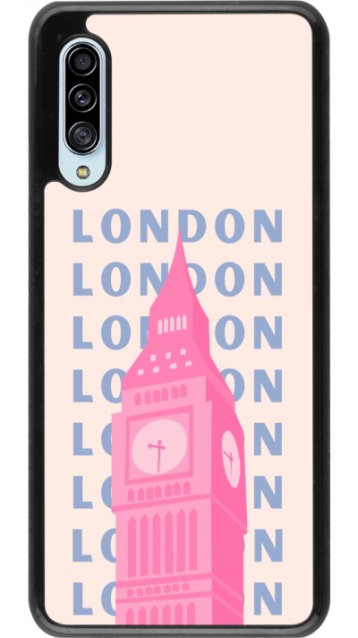 Coque Samsung Galaxy A90 5G - London Pink Print