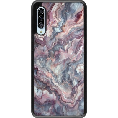 Coque Samsung Galaxy A90 5G - Marbre violette argentée