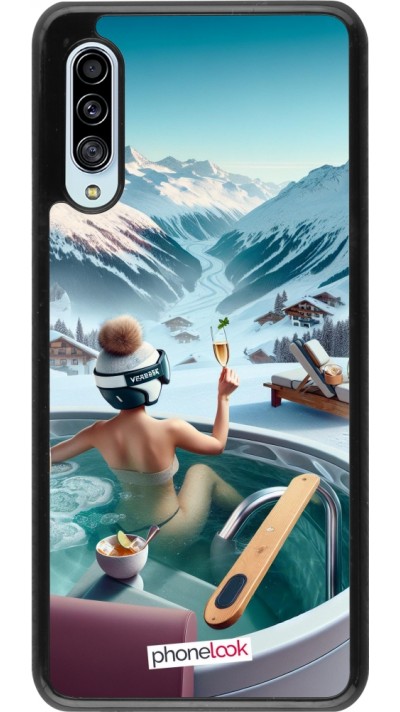 Coque Samsung Galaxy A90 5G - Montagne Glamour Jacuzzi