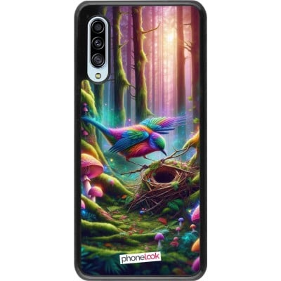 Coque Samsung Galaxy A90 5G - Oiseau Nid Forêt