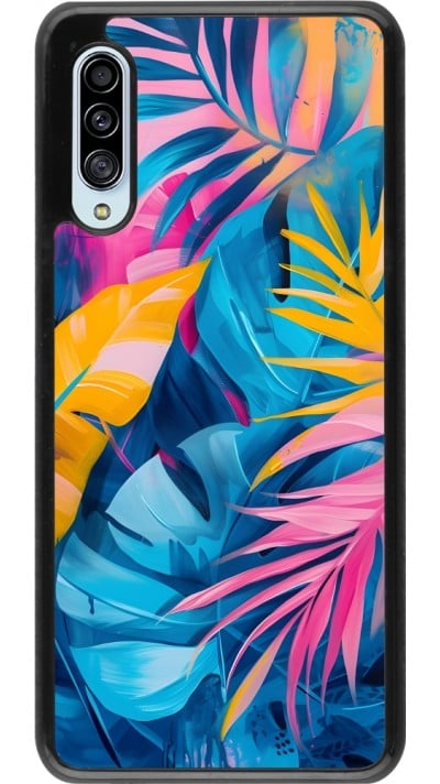 Coque Samsung Galaxy A90 5G - Palms Blue