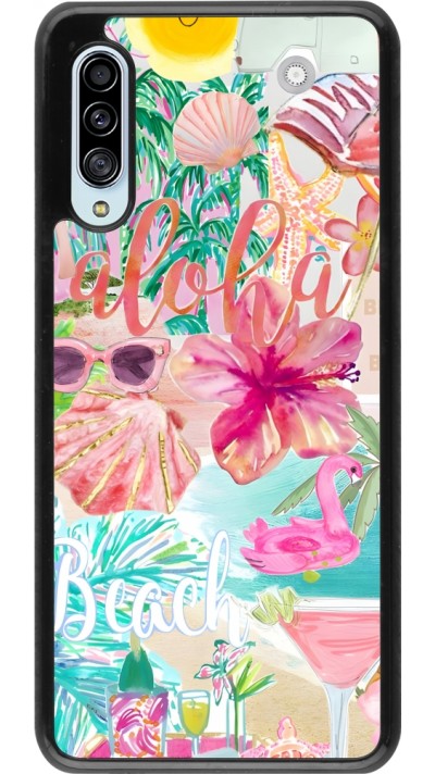 Coque Samsung Galaxy A90 5G - Preppy Collage Aloha