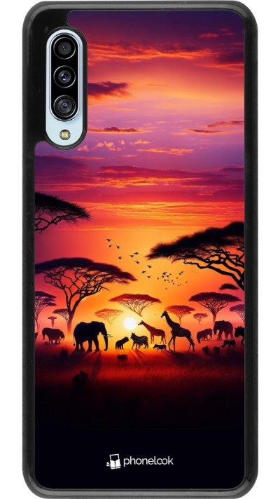 Coque Samsung Galaxy A90 5G - Safari sunset wildlife