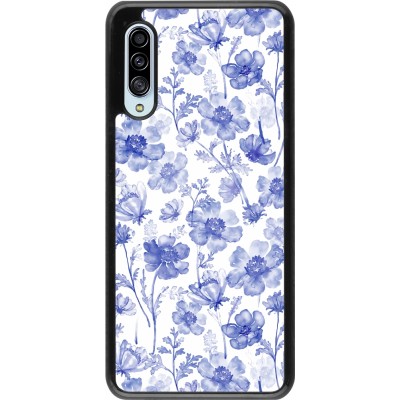 Coque Samsung Galaxy A90 5G - Spring 23 watercolor blue flowers