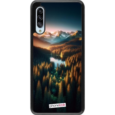 Coque Samsung Galaxy A90 5G - Sunset Forest Lake