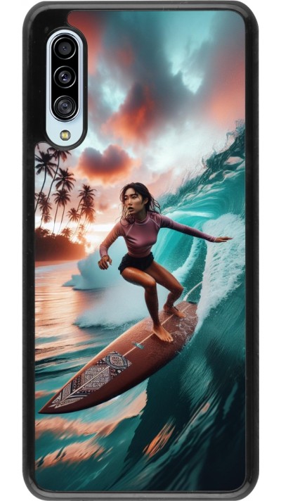 Coque Samsung Galaxy A90 5G - Surfeuse Balinaise