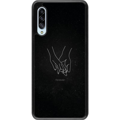 Coque Samsung Galaxy A90 5G - Valentine 2023 hands forever