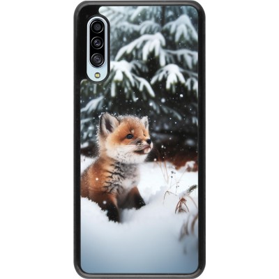 Coque Samsung Galaxy A90 5G - Noël 2023 Renardeau sapin