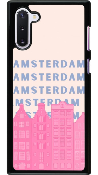 Coque Samsung Galaxy Note 10 - Amsterdam Pink Print