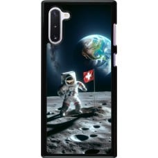 Coque Samsung Galaxy Note 10 - Astro Suisse sur lune