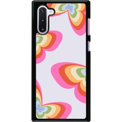 Coque Samsung Galaxy Note 10 - Easter 2024 rainbow butterflies