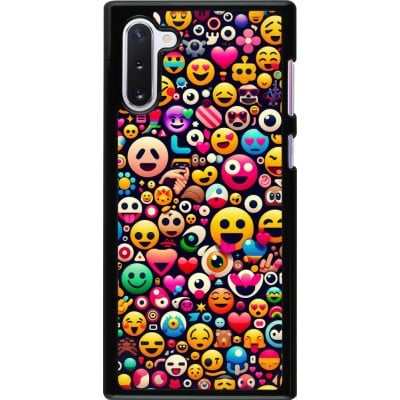 Coque Samsung Galaxy Note 10 - Emoji Mix Color