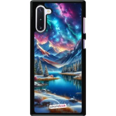 Coque Samsung Galaxy Note 10 - Fantasy Mountain Lake Sky Stars