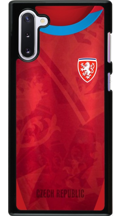 Coque Samsung Galaxy Note 10 - Maillot de football République Tchèque personnalisable