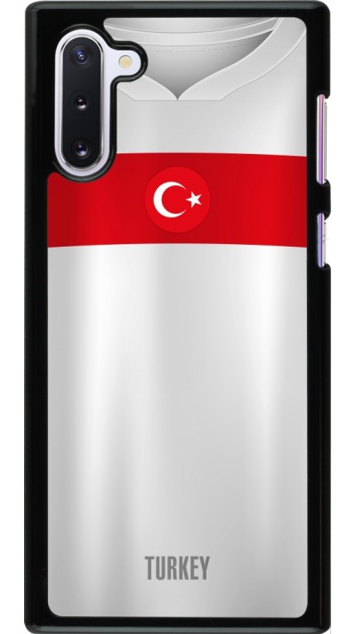 Coque Samsung Galaxy Note 10 - Maillot de football Turquie personnalisable