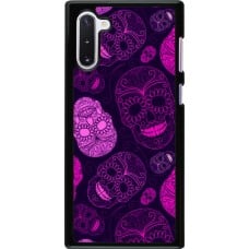 Coque Samsung Galaxy Note 10 - Halloween 2023 pink skulls