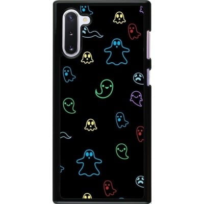 Coque Samsung Galaxy Note 10 - Halloween 2024 colorful ghosts