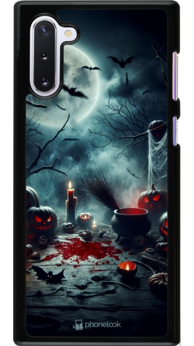 Coque Samsung Galaxy Note 10 - Halloween 2024 Dark Moon