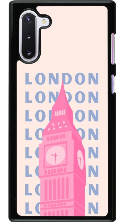 Coque Samsung Galaxy Note 10 - London Pink Print