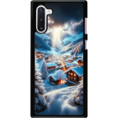 Coque Samsung Galaxy Note 10 - Mont Neige Lumière