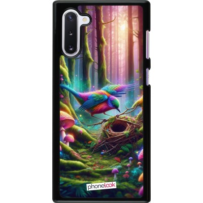 Coque Samsung Galaxy Note 10 - Oiseau Nid Forêt