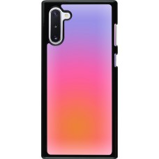 Coque Samsung Galaxy Note 10 - Orange Pink Blue Gradient