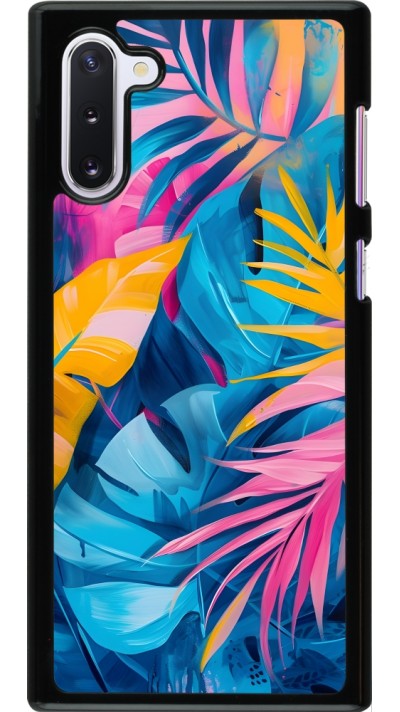 Coque Samsung Galaxy Note 10 - Palms Blue