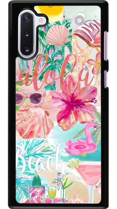 Coque Samsung Galaxy Note 10 - Preppy Collage Aloha