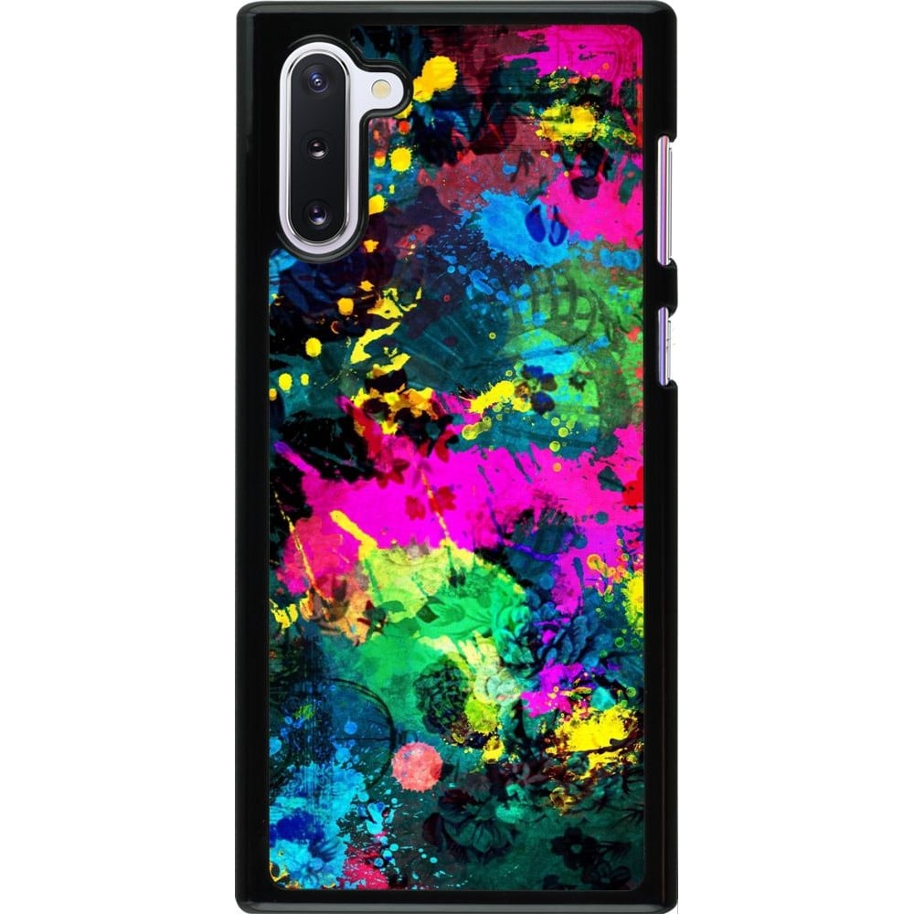 Coque Samsung Galaxy Note 10 - splash paint