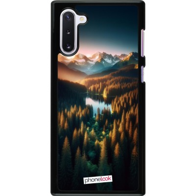 Coque Samsung Galaxy Note 10 - Sunset Forest Lake