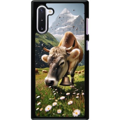 Coque Samsung Galaxy Note 10 - Vache montagne Valais