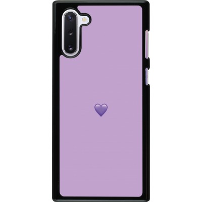 Coque Samsung Galaxy Note 10 - Valentine 2023 purpule single heart