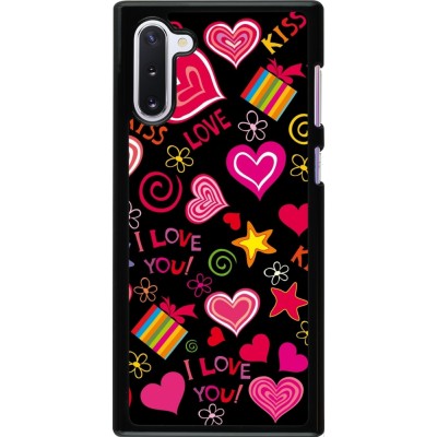 Coque Samsung Galaxy Note 10 - Valentine 2023 love symbols