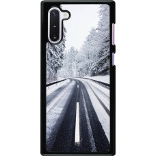 Coque Samsung Galaxy Note 10 - Winter 22 Snowy Road