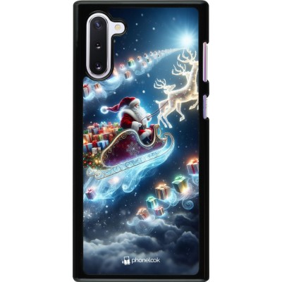 Coque Samsung Galaxy Note 10 - Noël 2023 Père Noël enchanté