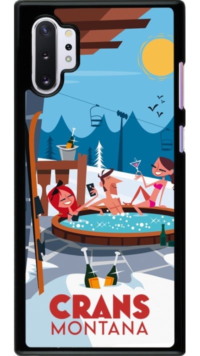 Coque Samsung Galaxy Note 10+ - Crans-Montana Mountain Jacuzzi