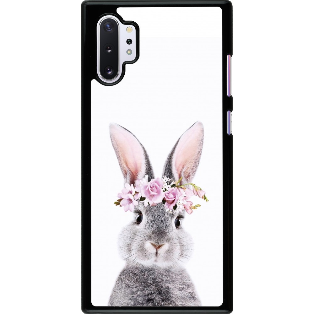 Samsung Galaxy Note 10+ Case Hülle - Easter 2023 flower bunny