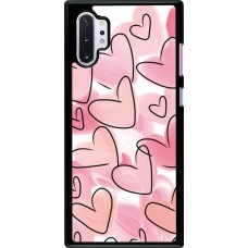 Coque Samsung Galaxy Note 10+ - Easter 2023 pink hearts