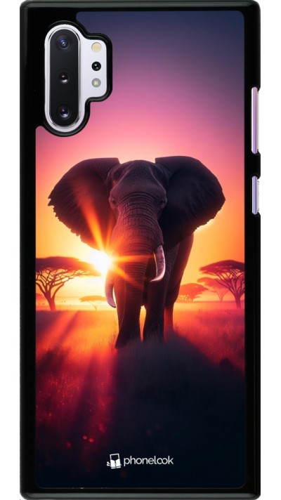 Coque Samsung Galaxy Note 10+ - Elephant Sunrise Beauty