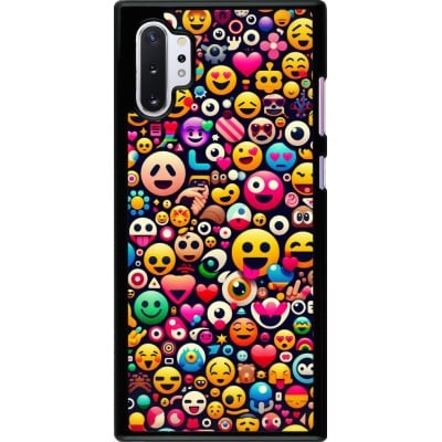 Coque Samsung Galaxy Note 10+ - Emoji Mix Color